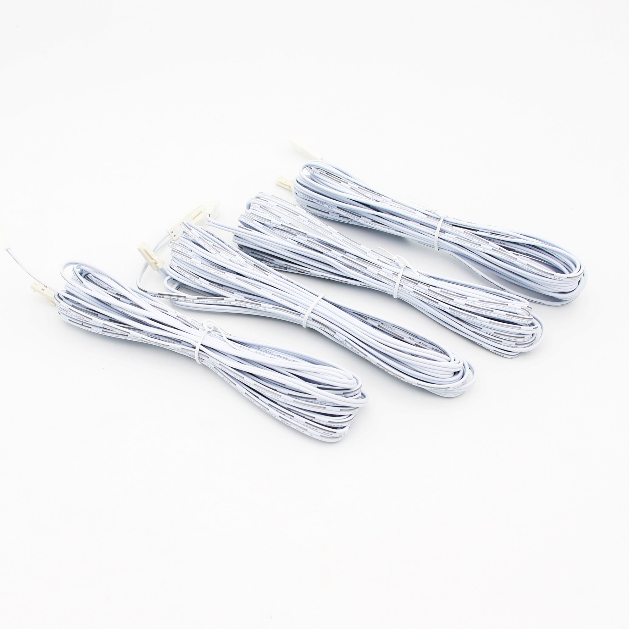 Superstairled 4 Pack 19.7ft Long Extension Cable Used for LED Stair Light